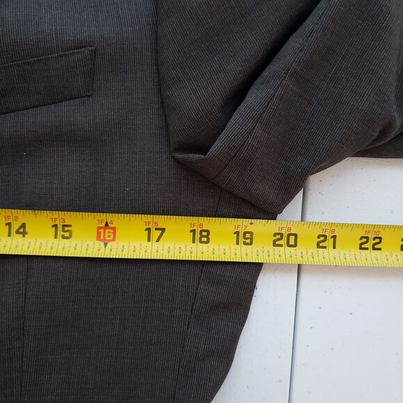 Banana Republic Sport Coat Men 38R Brown Marzotto Wool Slim Peak Jacket Blazer - Picture 13 of 16